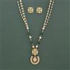 Kundan Moti Pendant Set With Carat Plating