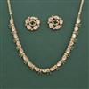 Kundan Delicate Necklace With Carat Plating