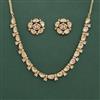 Kundan Delicate Necklace With Carat Plating