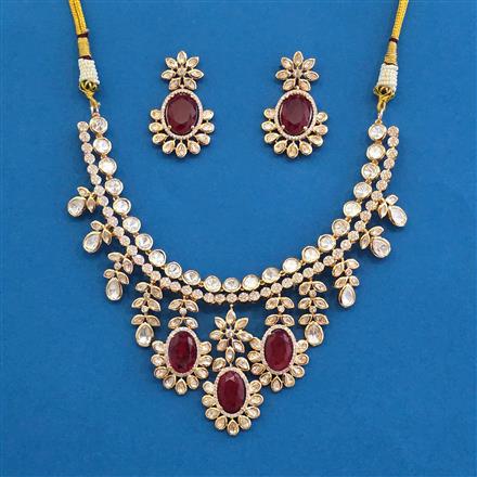 Kundan Classic Necklace With Carat Plating