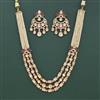 Kundan Moti Necklace With Carat Plating