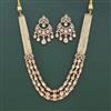 Kundan Moti Necklace With Carat Plating