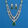 Kundan Classic Necklace With Mehndi Plating