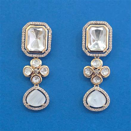 Kundan Classic Earring With Carat Plating