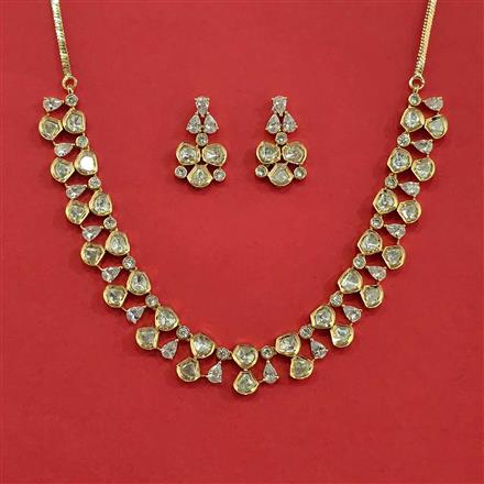 Kundan Classic Necklace With Carat Plating