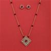 Kundan Classic Pendant Set With Carat Plating