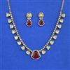 Kundan Classic Necklace With Mehndi Plating