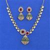 Kundan Classic Necklace With Carat Plating