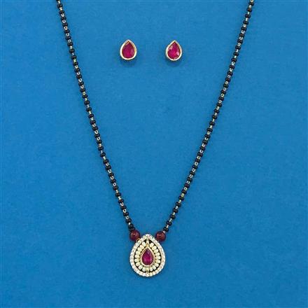 Kundan Classic Mangalsutra With Carat Plating