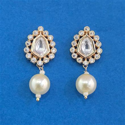 Kundan Classic Earring With Carat Plating