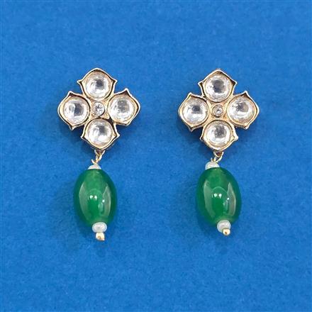 Kundan Classic Earring With Carat Plating
