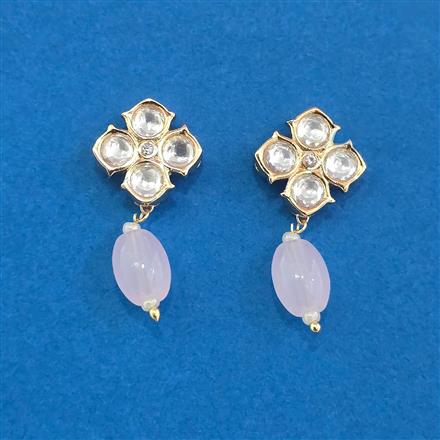 Kundan Classic Earring With Carat Plating
