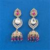 Kundan Jhumki With Carat Plating