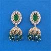 Kundan Jhumki With Carat Plating