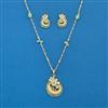 Kundan Classic Pendant Set With Carat Plating