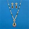 Kundan Classic Pendant Set With Carat Plating
