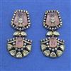 Kundan Classic Earring With Mehndi Plating
