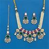 Kundan Classic Necklace Set With Carat Plating