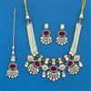 Kundan Classic Necklace Set With Carat Plating