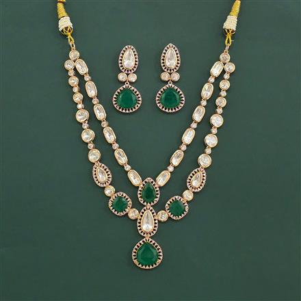 Kundan Classic Necklace Set With Carat Plating