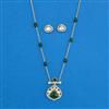 Kundan Classic Pendant Set With Carat Plating