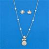 Kundan Classic Pendant Set With Carat Plating