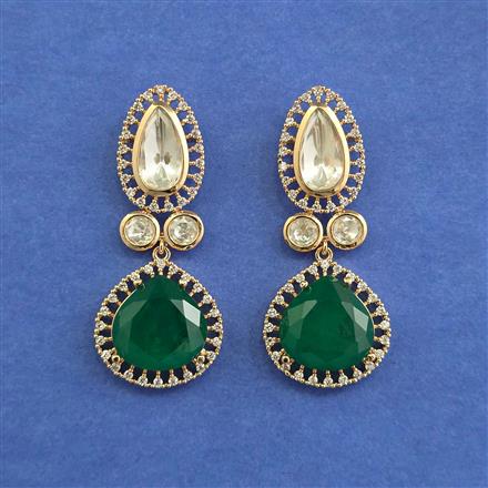 Kundan Classic Earring With Carat Plating