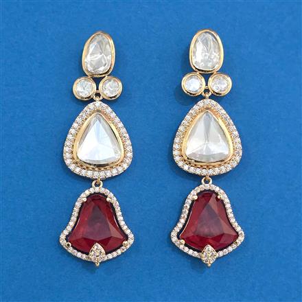 Kundan Classic Earring With Carat Plating