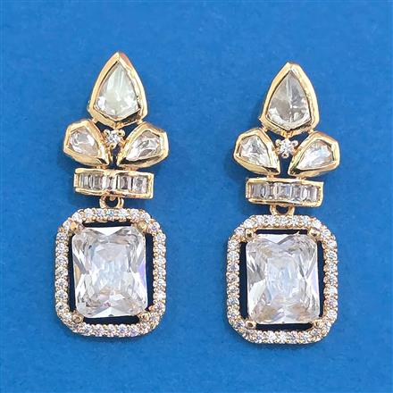 Kundan Classic Earring With Carat Plating