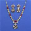 Kundan Classic Necklace With Mehndi Plating