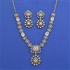 Kundan Classic Necklace With Mehndi Plating