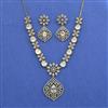 Kundan Classic Necklace With Mehndi Plating