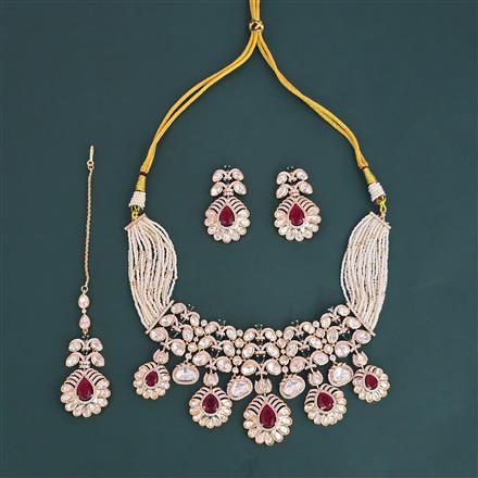 Kundan Classic Necklace With Carat Plating