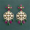 Kundan Classic Earring With Gold Plating