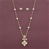 Kundan Classic Pendant Set With Carat Plating