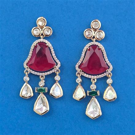 Kundan Classic Earring With Carat Plating