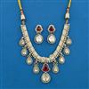 Kundan Classic Necklace With Mehndi Plating
