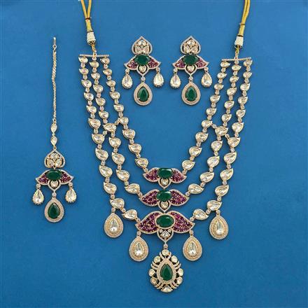 Kundan Classic Necklace With Carat Plating