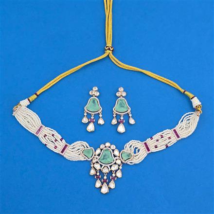 Kundan Classic Necklace With Carat Plating