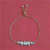 Kundan Adjustable Bracelet With Carat Plating