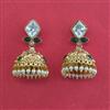 Kundan Jhumki With Carat Plating