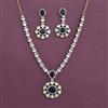 Kundan Classic Necklace With Mehndi Plating