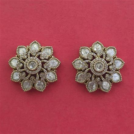 Kundan Tops With Mehndi Plating