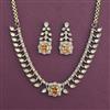 Kundan Classic Necklace With Mehndi Plating