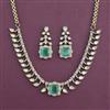 Kundan Classic Necklace With Mehndi Plating