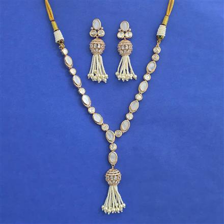 Kundan Classic Necklace with Carat Plating