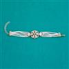 Kundan Adjustable Bracelet with Carat Plating