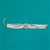 Kundan Adjustable Bracelet with Carat Plating