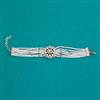 Kundan Adjustable Bracelet with Carat Plating