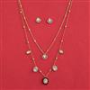 Kundan Classic Pendant Set with Carat Plating
